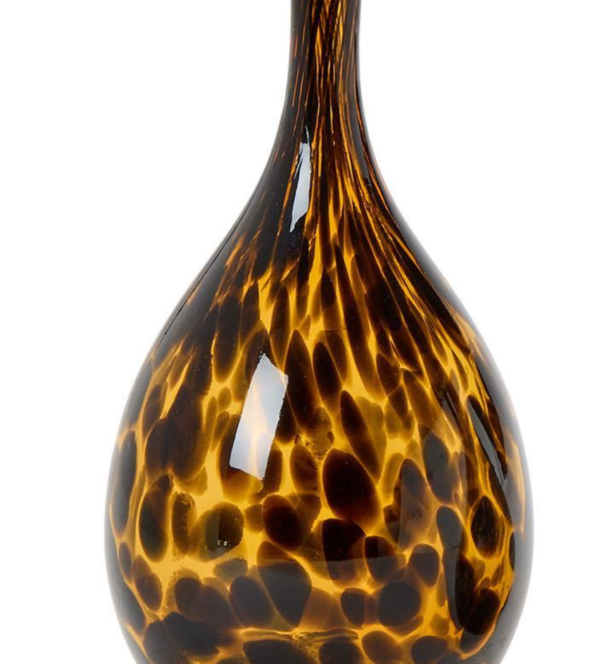 Long Neck Tortoise Print Vase