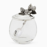 Strawberry Jam Jar With Spoon