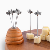 Hive Of Bees Cheese Pick Set