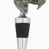 Labrador & Duck Pewter Bottle Stopper