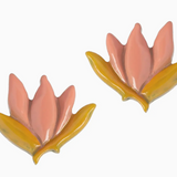 Rosy Blossom Studs
