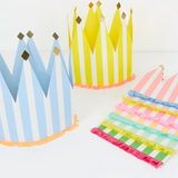 Striped Party Crowns