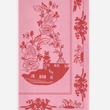Pink Vintage Botanical Guest Napkin