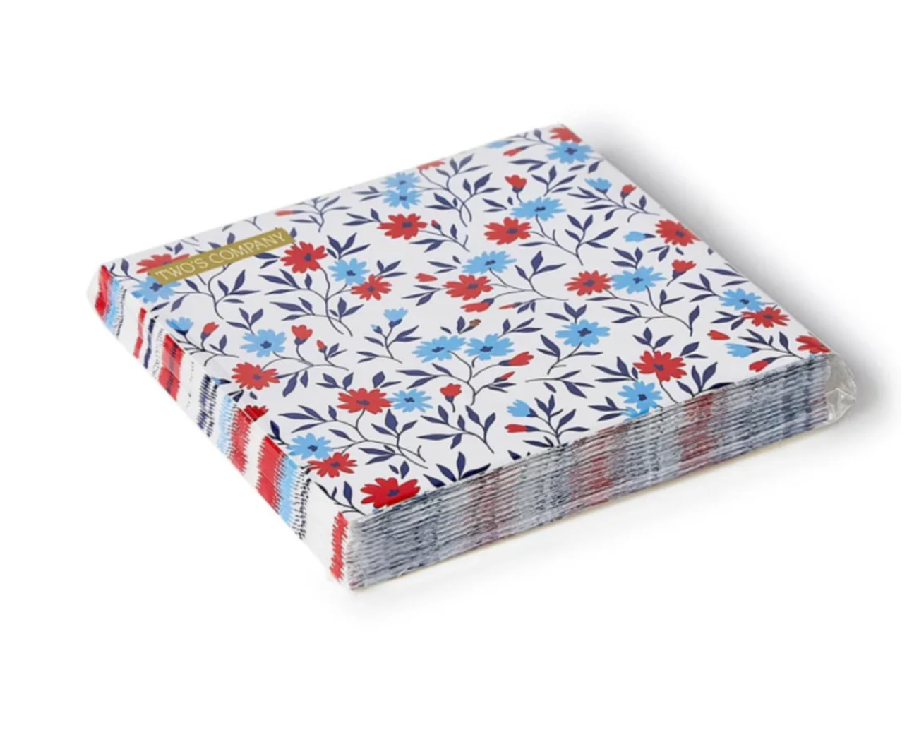 Red, White and Bloom Napkins