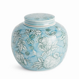 Pomegranate Sketch Lidded Jar