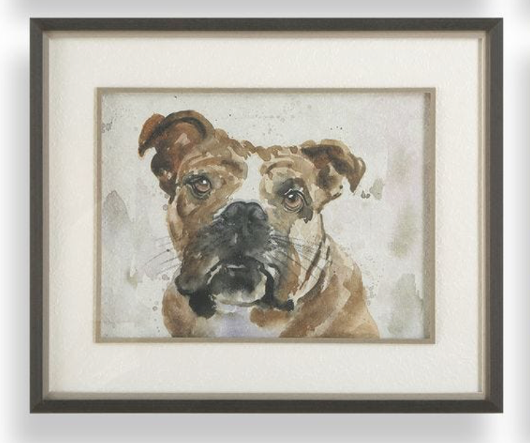 Dog Days Framed Print 28"Wx23"H