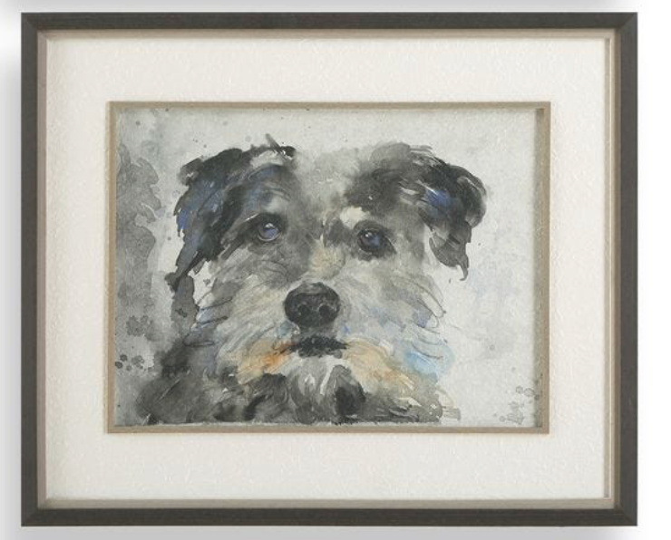 Dog Days Framed Print 28"Wx23"H