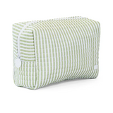 Quilted Everyday Bag - Pimlico Stripe Sage