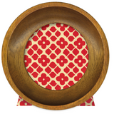 Round Walnut Frame 4"