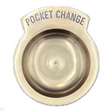 Pocket Change Brass Dish