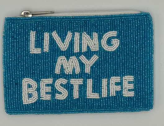 Beaded Coin Wallets
