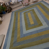 Woven Wool Rug  12'x9'