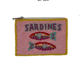 Beaded Coin Wallets