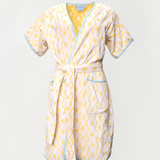 Weezie Short Plush Robe Sun Beam