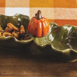 Leaf Pumpkin Double Tidbit