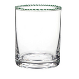 Peppermint Twist Glass