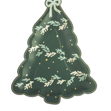Paper Plate Tree Blue Bow