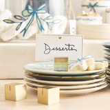 Brushed Gold Placard Holders