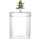Glass Jar Tree Figurine