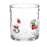Glass With Wreath/Present