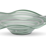 Everly Glass Decorative Plate Sea Mist