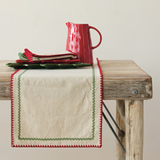 Table Runner Stitched Edge
