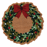 Wreath Shaped Door Mat