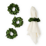 Boxwood Napkin Rings