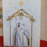 Holy Family Table Art 4"x6"