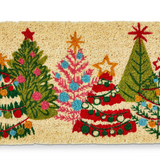 Groovy Trees Coir Doormat