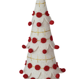 Wool Felt Pom Pom Tree