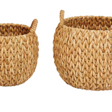 Woven Baskets With Handles