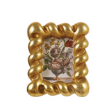 Twisted Resin Frame Gold 4"x6"