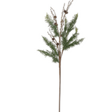 Pine Branch With Pinecones 36"L