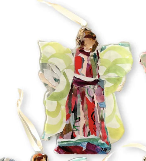Angel Of Glory Acrylic Ornaments