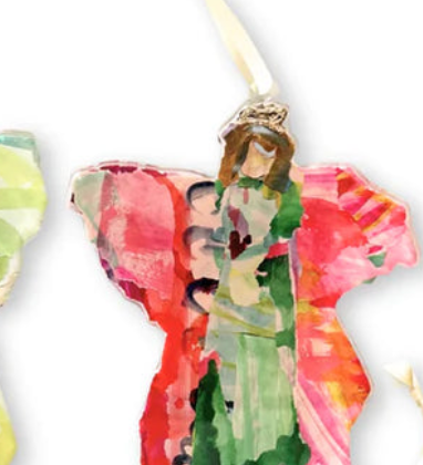 Angel Of Glory Acrylic Ornaments
