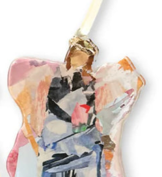 Angel Of Glory Acrylic Ornaments