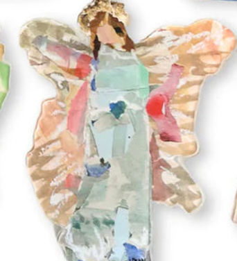 Angel Of Glory Acrylic Ornaments
