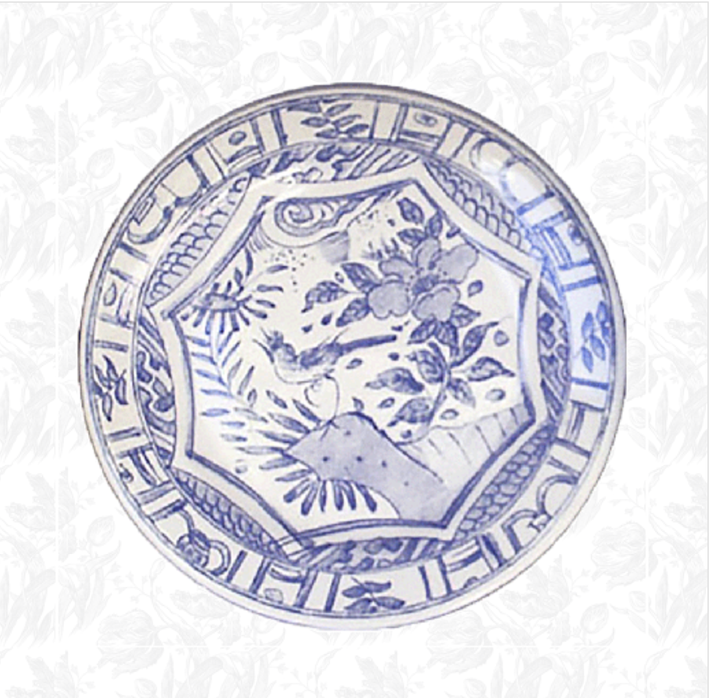 Gien Oiseau Bleu Collection