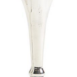 Single Stem Silver Vase