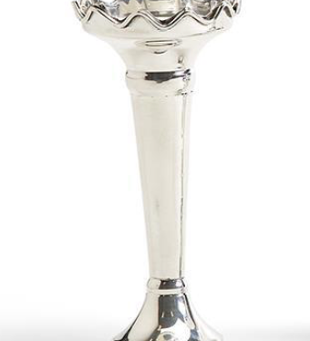 Single Stem Silver Vase