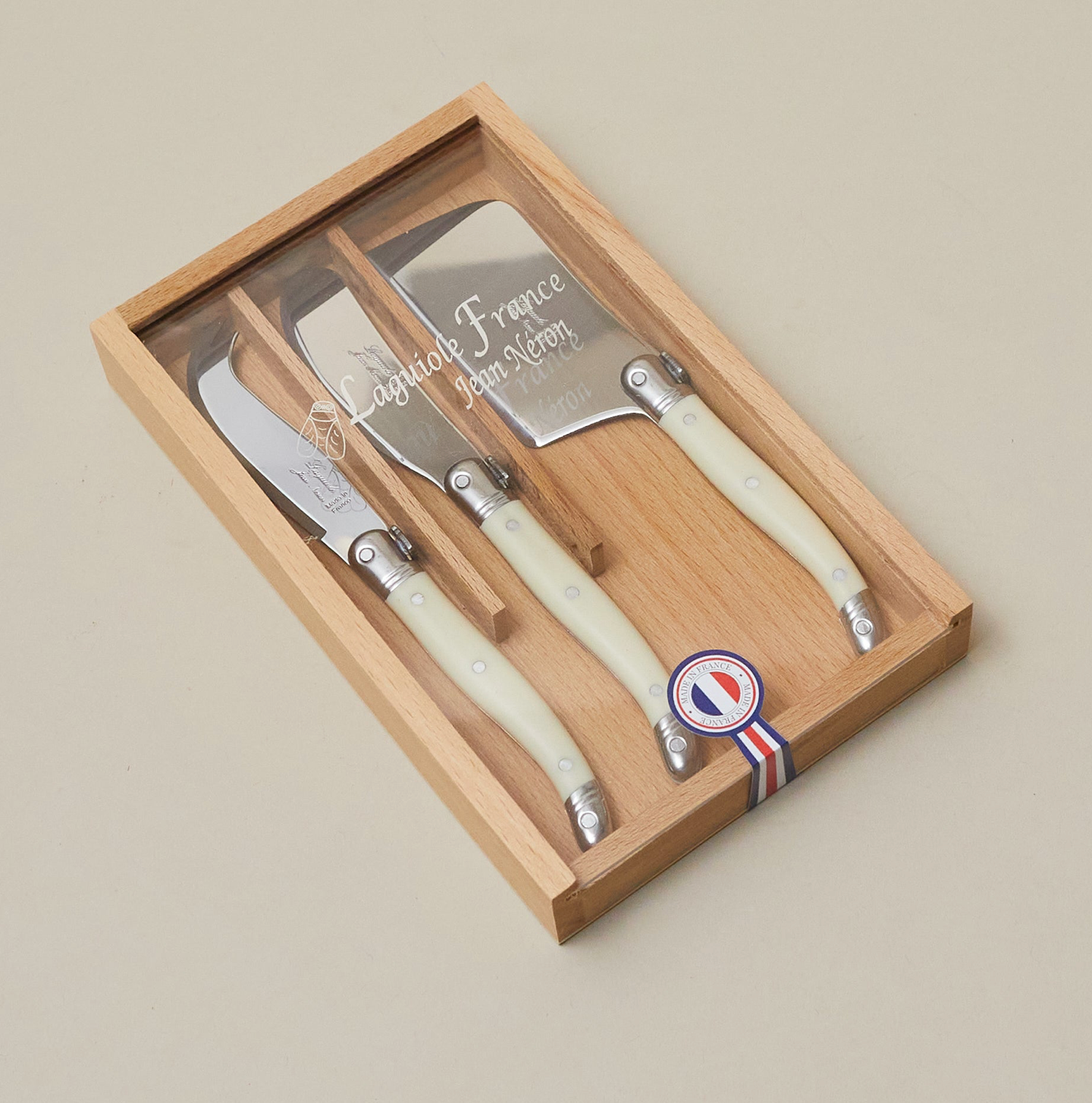 Laguiole 3 Piece Mini Cheese Utensil Set