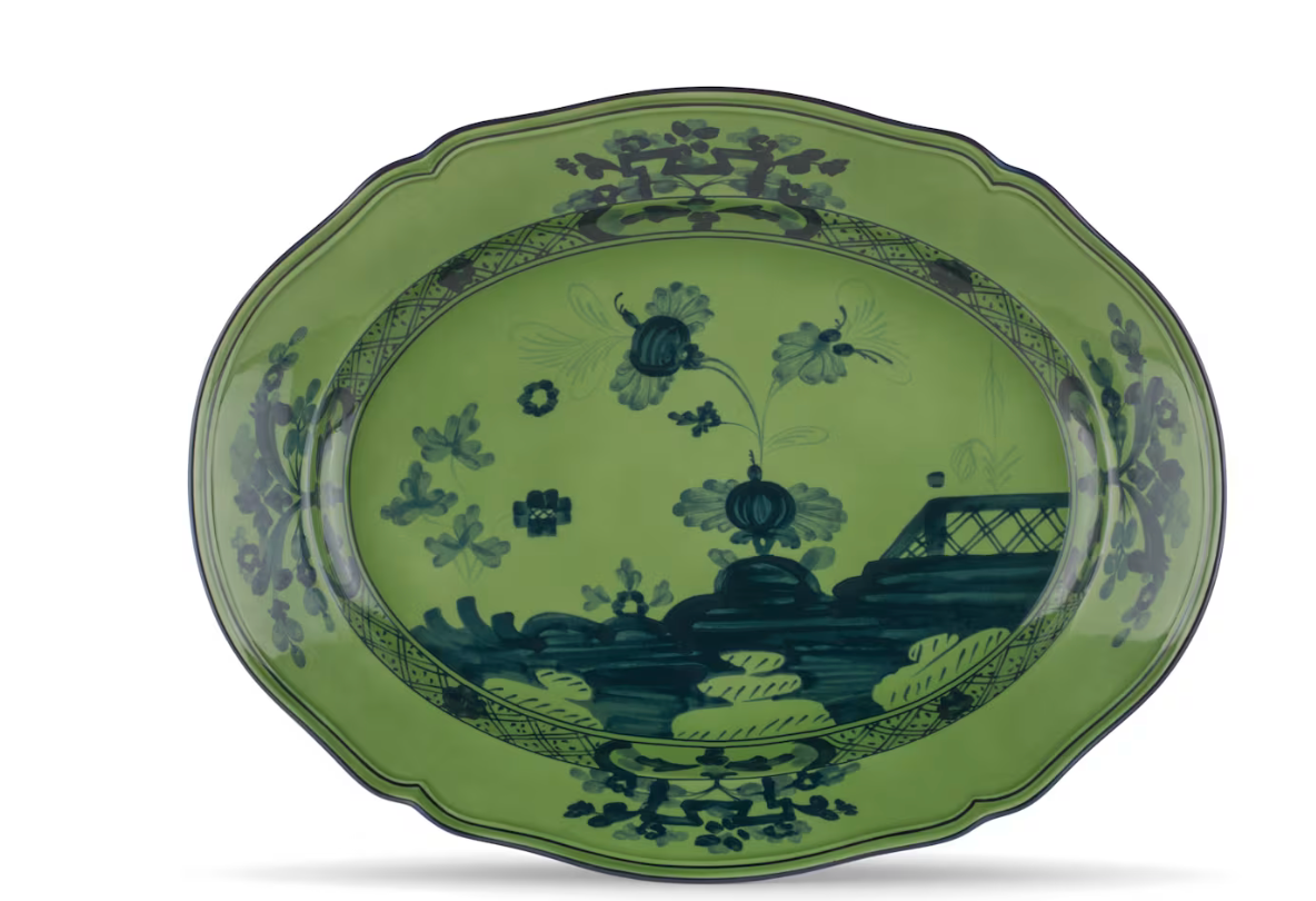 Ginori Malachite Platter