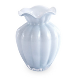 Glass Vento Medium Vase (cream)