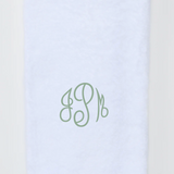 Weezie Scallop Towels With Monogram
