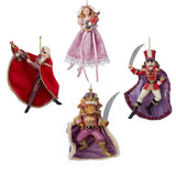 6.7"RESIN NUTCRACKER SUITE ORNAMENT 4/A