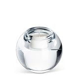 Small Clear Ball Tealight Holder