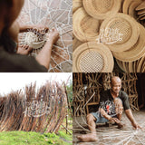 Rattan (Daisy) Woven Wicker Straw Charger Plate Mat
