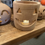 Jack-O-Lantern Round Luminary Small