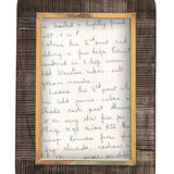 Hand Carved Photo Frame